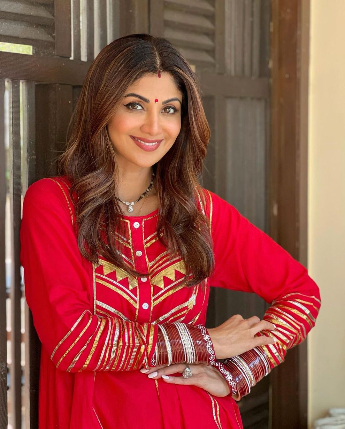 shilpa shetty celebrates karwa chauth